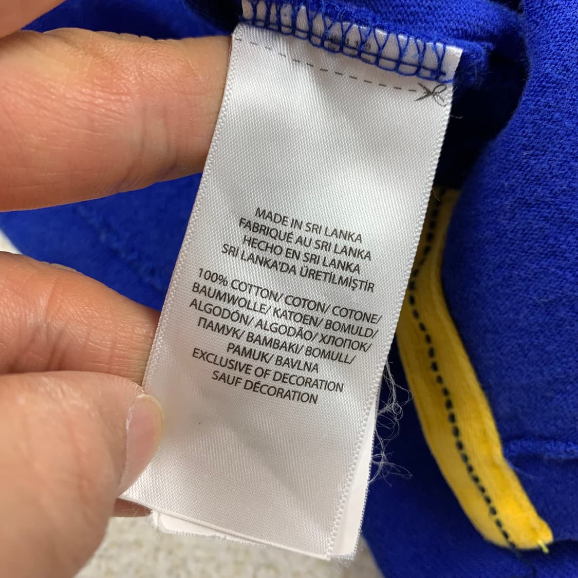 폴로 랄프로렌 하이테크 컬러블록 스트라이프 럭비 티셔츠 상품이미지8