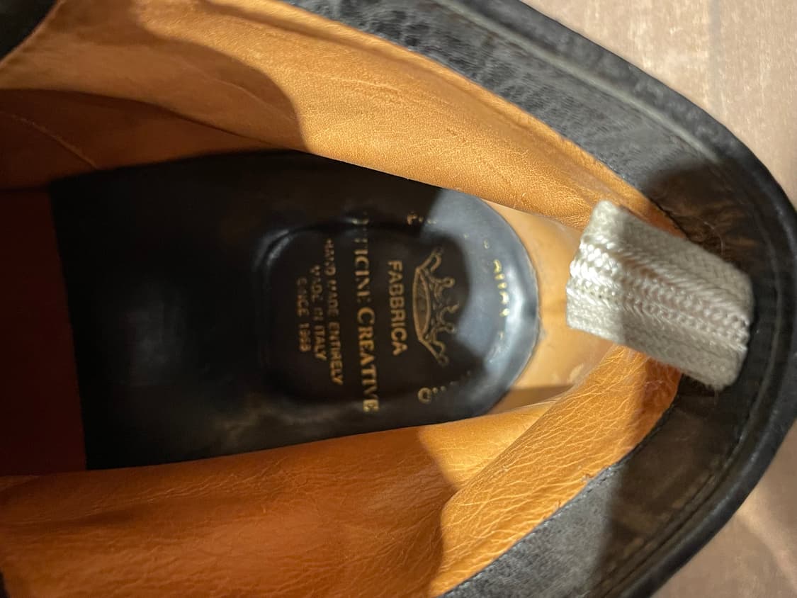 오피치네 크리아티베 아나토미아 부츠 판매 알든 rrl 상품이미지9