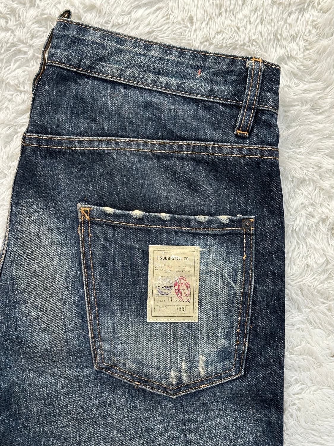 Dsquared2 빈티지 데님 청바지 50 (33/L) 상품이미지4