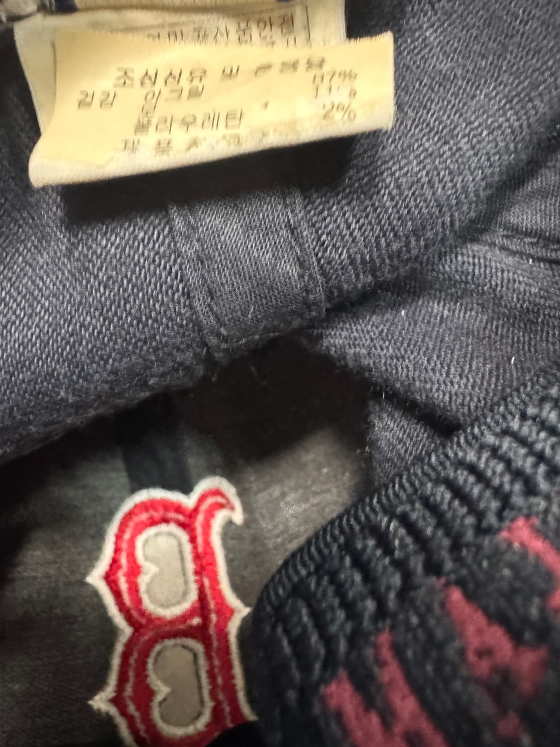  여성 MLB 보스턴 레드삭스 볼캡 올드스쿨 y2k 상품이미지5