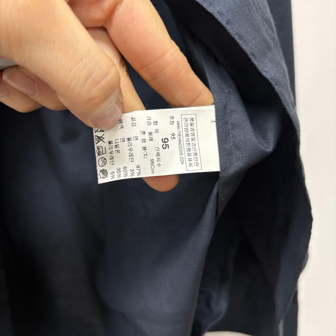 시스템 남성 셔츠 새상품  상품이미지4