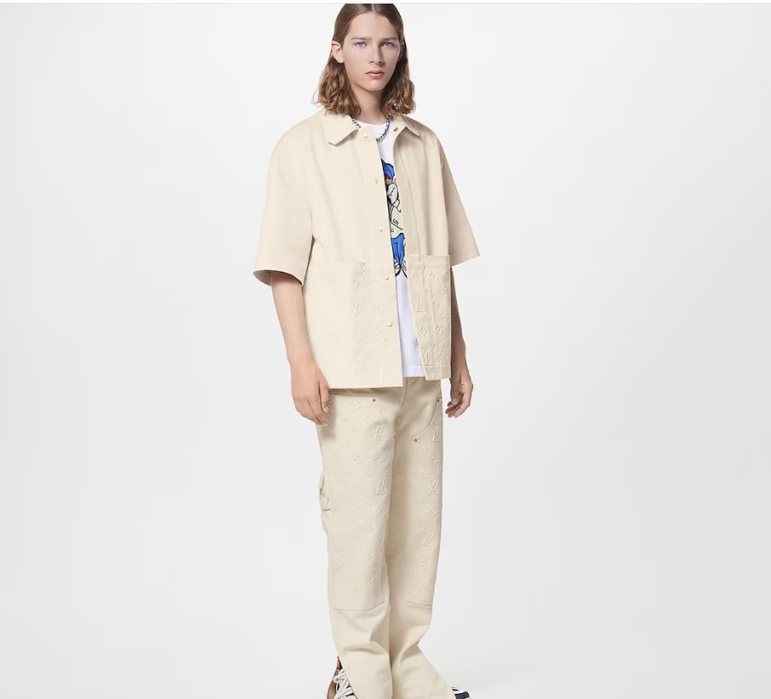 (A+/S) / 루이비통 모노그램 카펜더 반팔 셔츠자켓 상품이미지9