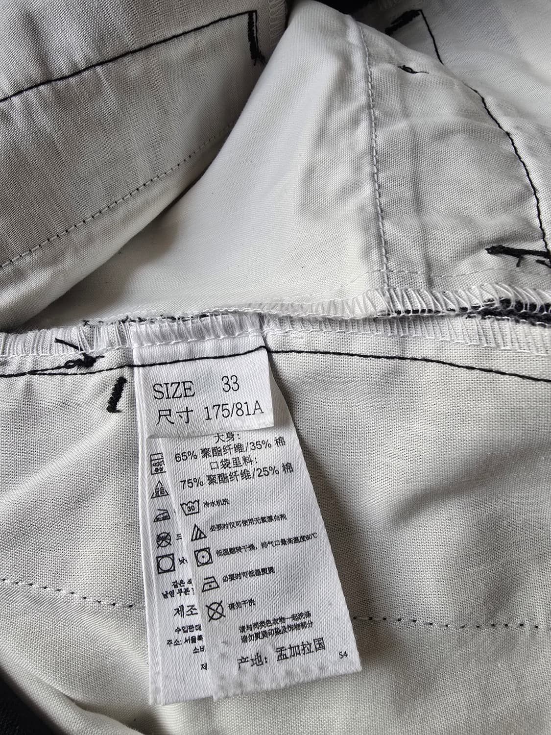 디키즈 874 오리지널핏 33x32 블랙 상품이미지5