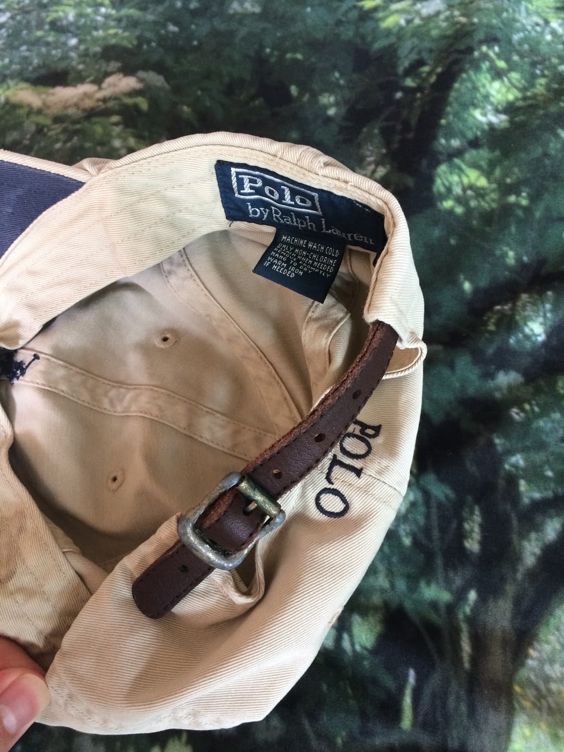 볼록한 폴로캡에 폴인럽 상품이미지2