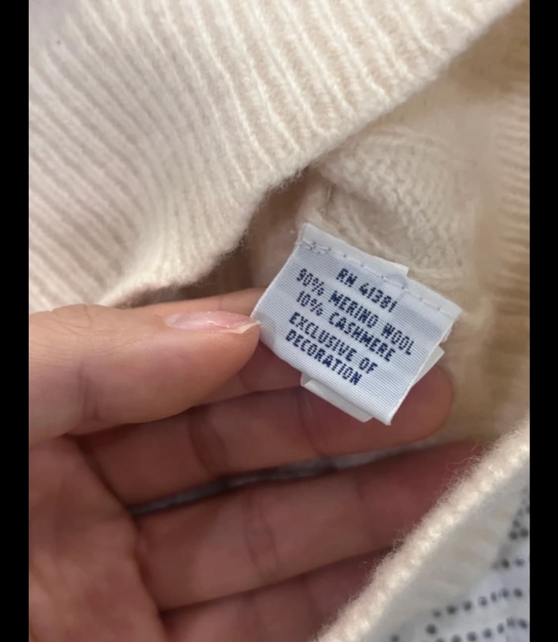 폴로 랄프로렌 케이블 캐시미어 니트 ~55 상품이미지6