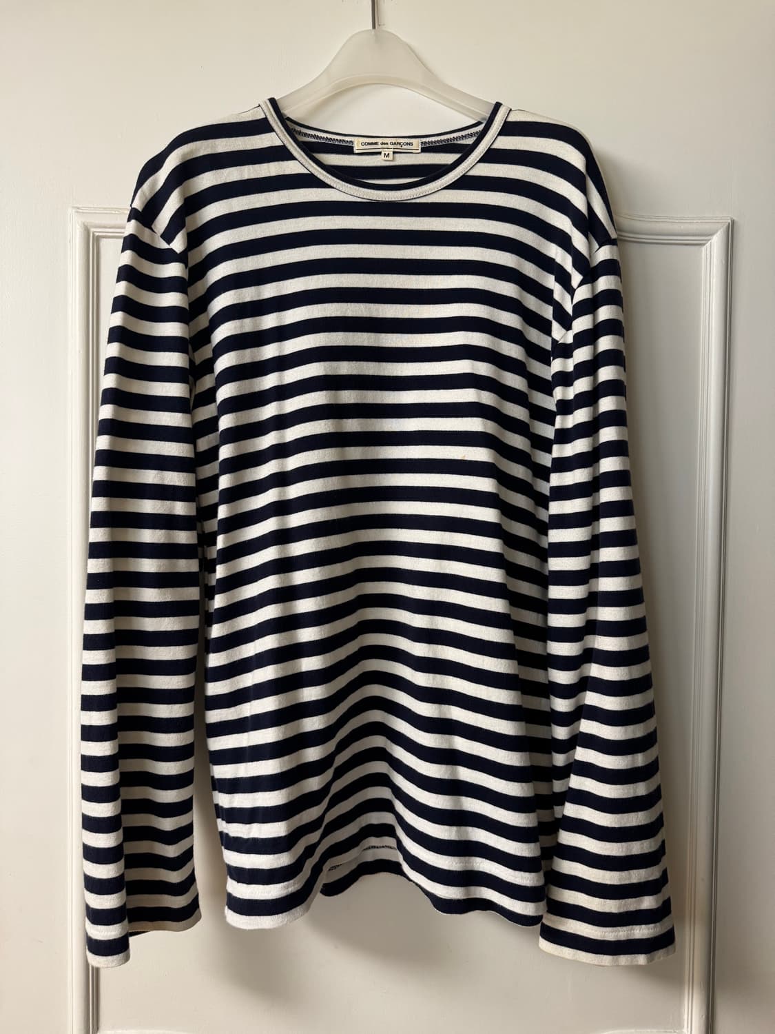 꼼데가르송 스트라이프 긴팔 티셔츠 M 상품이미지2