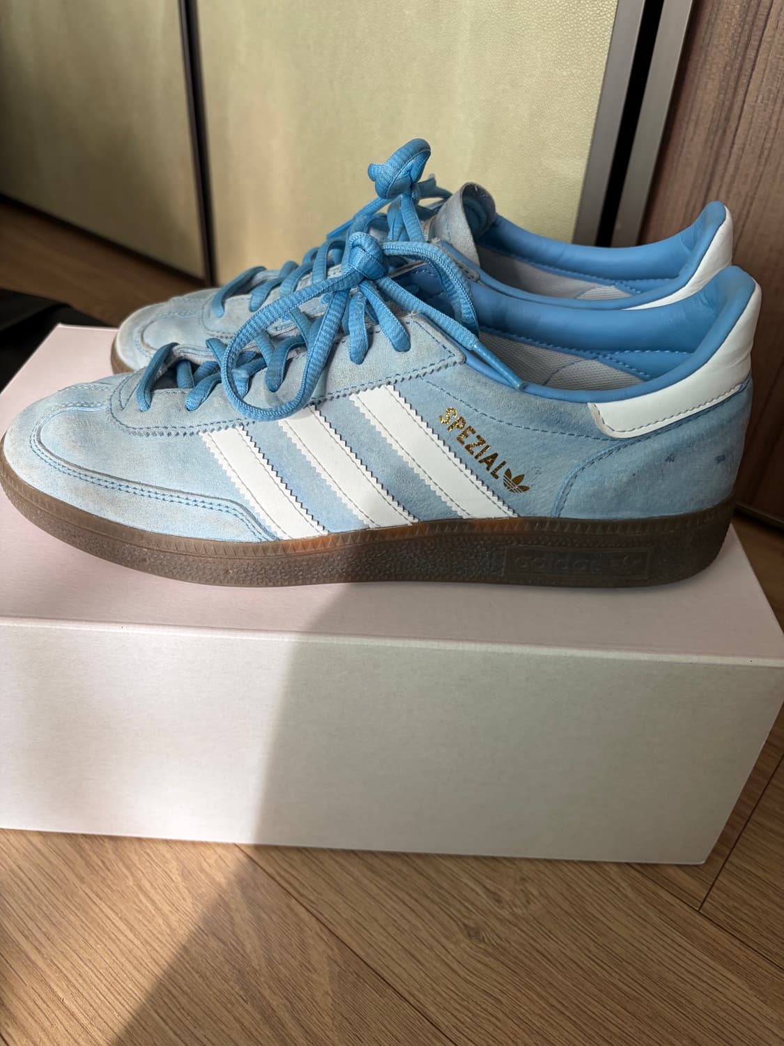 [260]아디다스 스페지알 핸드볼 라이트 블루 상품이미지3