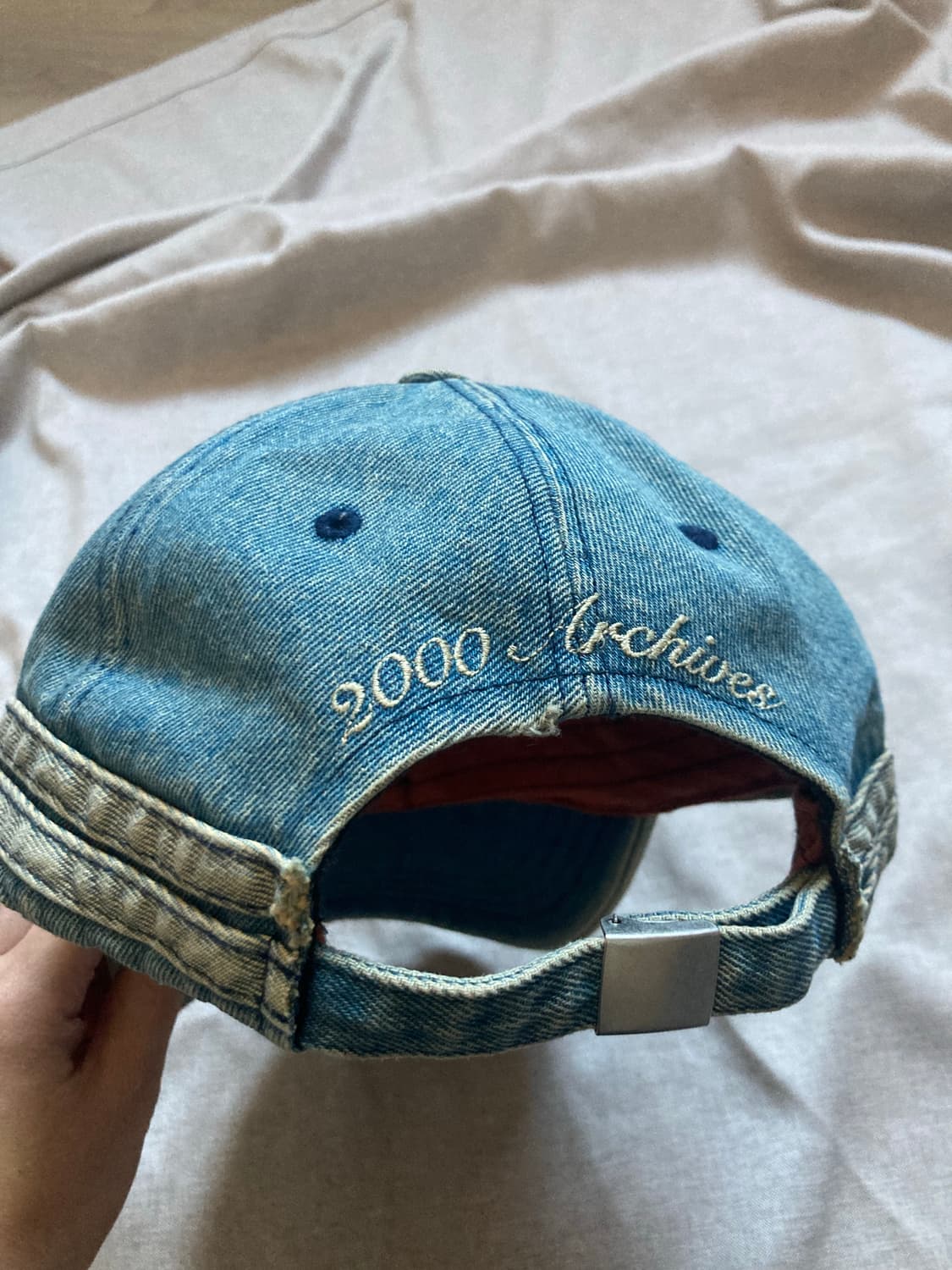 2000아카이브스 빈티지 데님 볼캡 상품이미지7