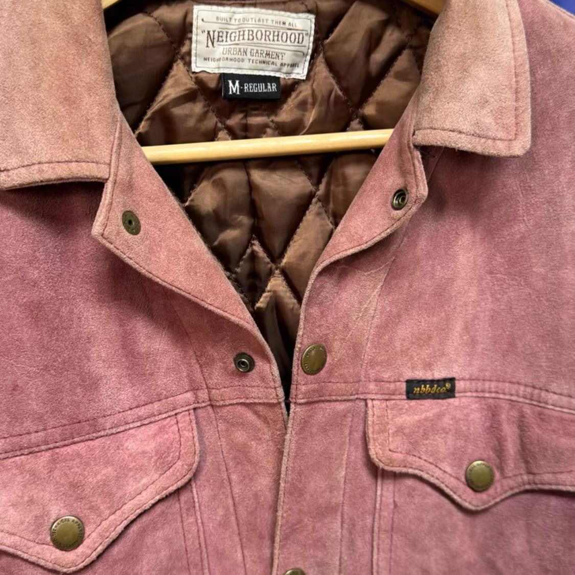  [Neighborhood] NBHD 빈티지 스웨이드 자켓 상품이미지4