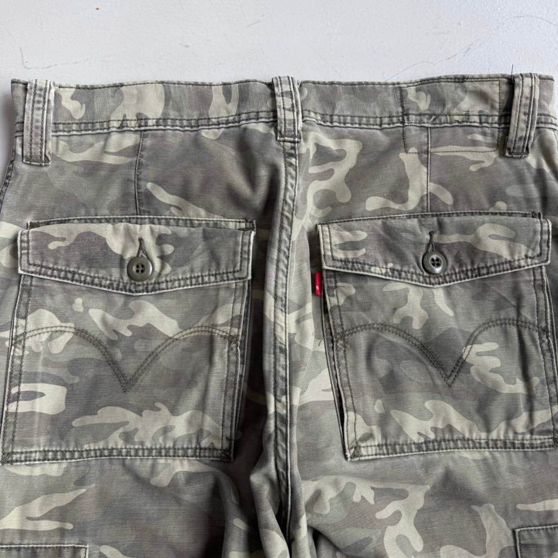 리바이스 카모 밀리터리 와이드 워크 카고팬츠 상품이미지6