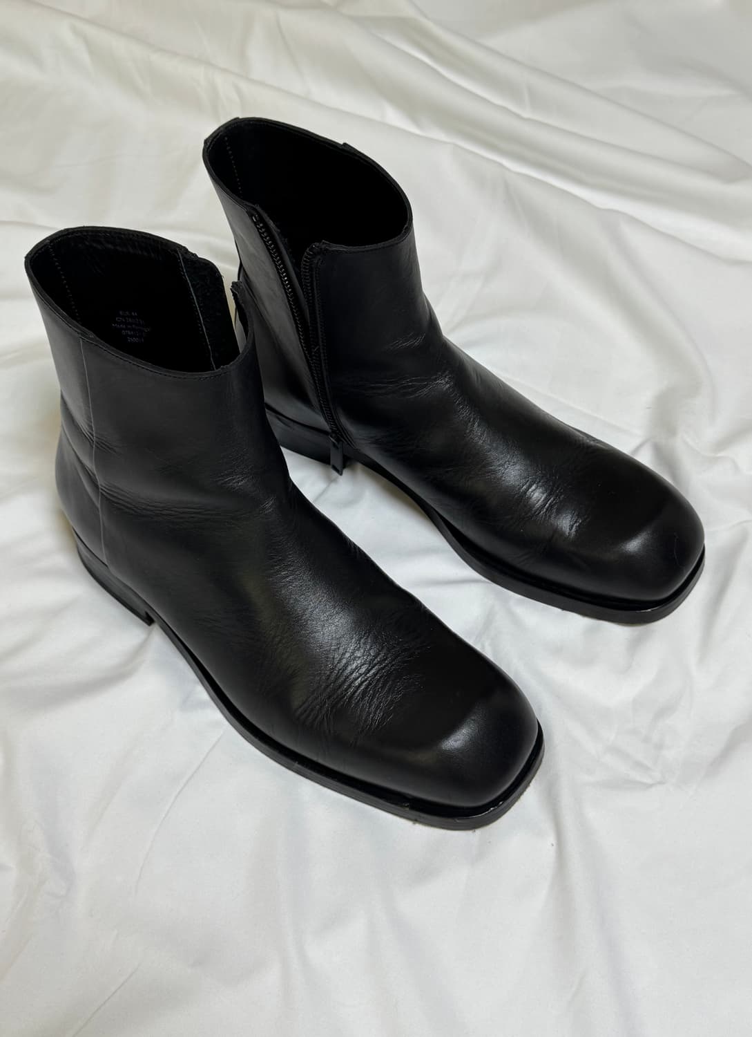 코스 zipped ankle boots 블랙 44 상품이미지1