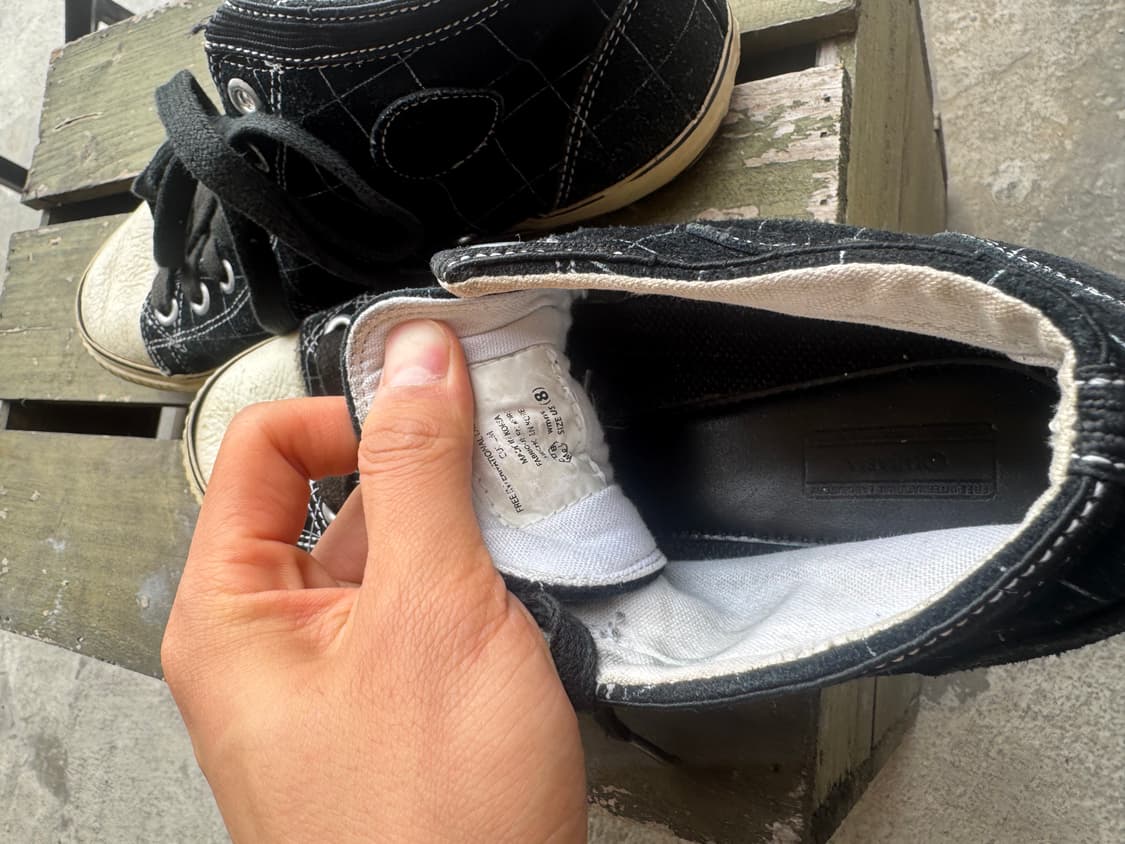 Visvim 하이탑 스웨이드,레더 스니커즈 상품이미지7