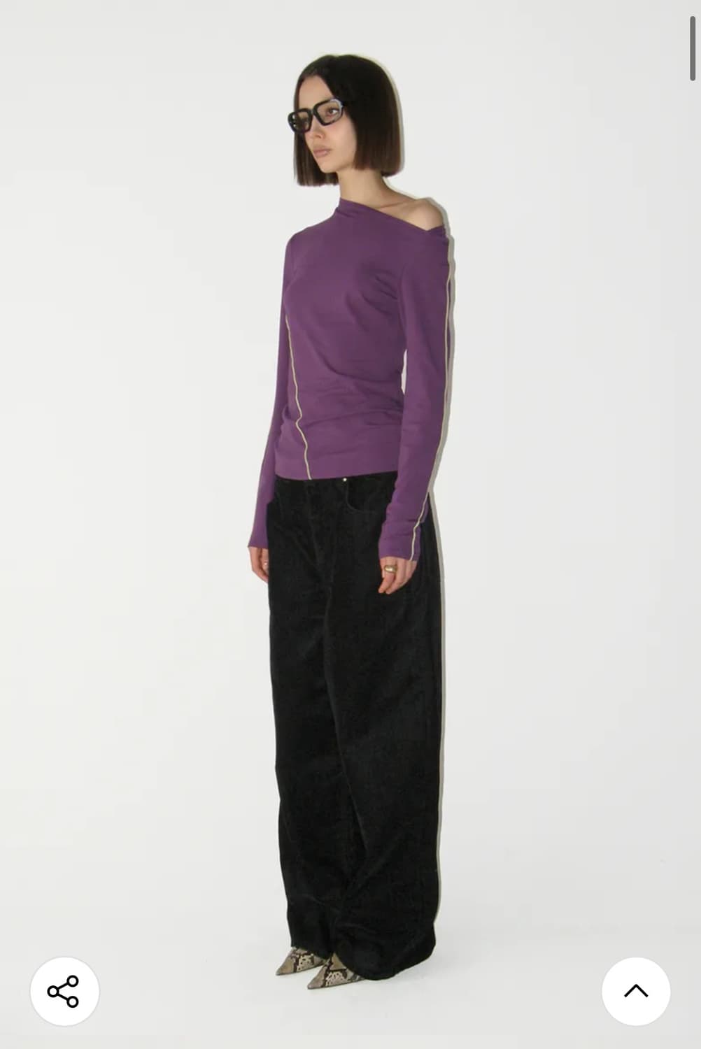 썬번프로젝트 Asvmmetric Paneled Long Sleeve  상품이미지2