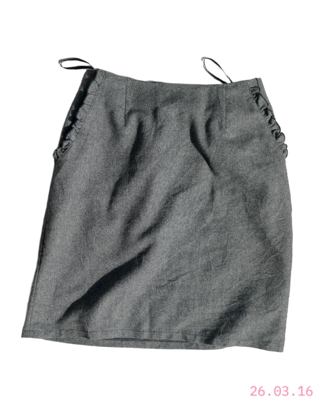 Ruffle Pocket Skirt 러플포켓 스커트 상품이미지1