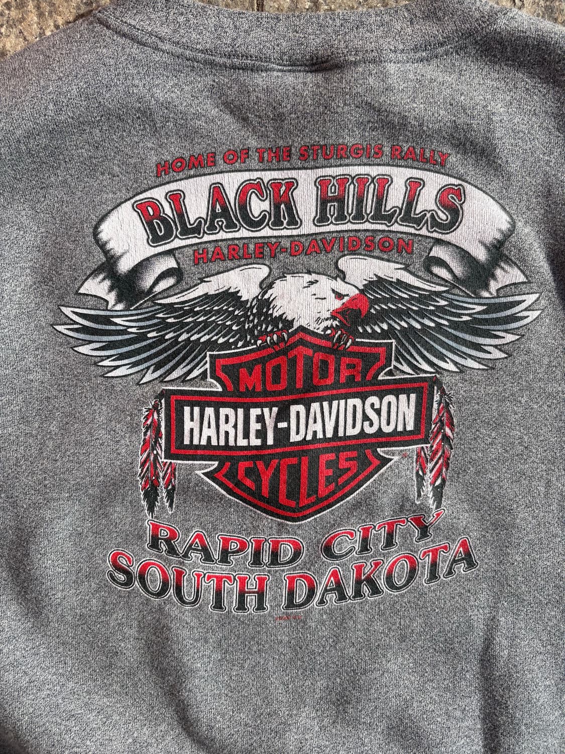 00s 할리데이비슨 스윗셔츠 맨투맨 상품이미지5