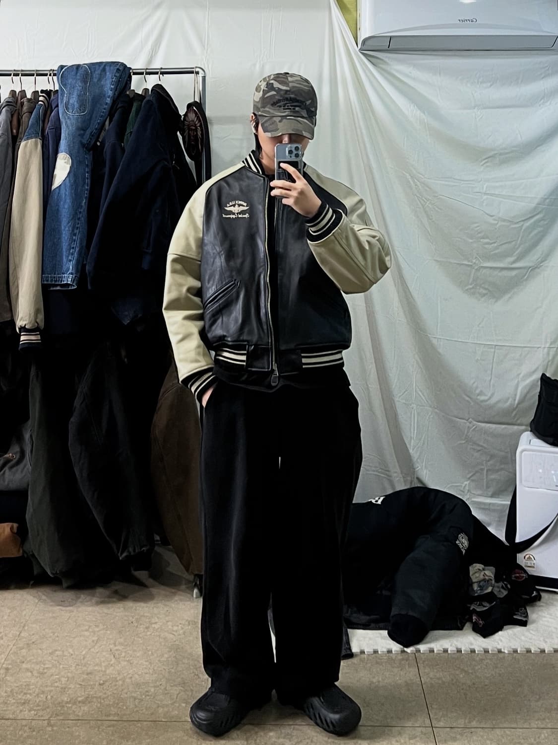 아비렉스 아이콘 가죽자켓 상품이미지4