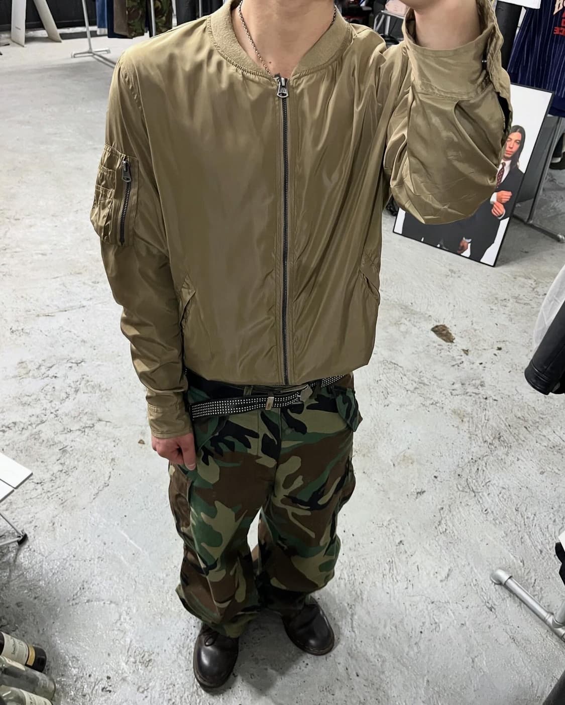 GLADIATOR nylon ma-1 jacket 상품이미지1