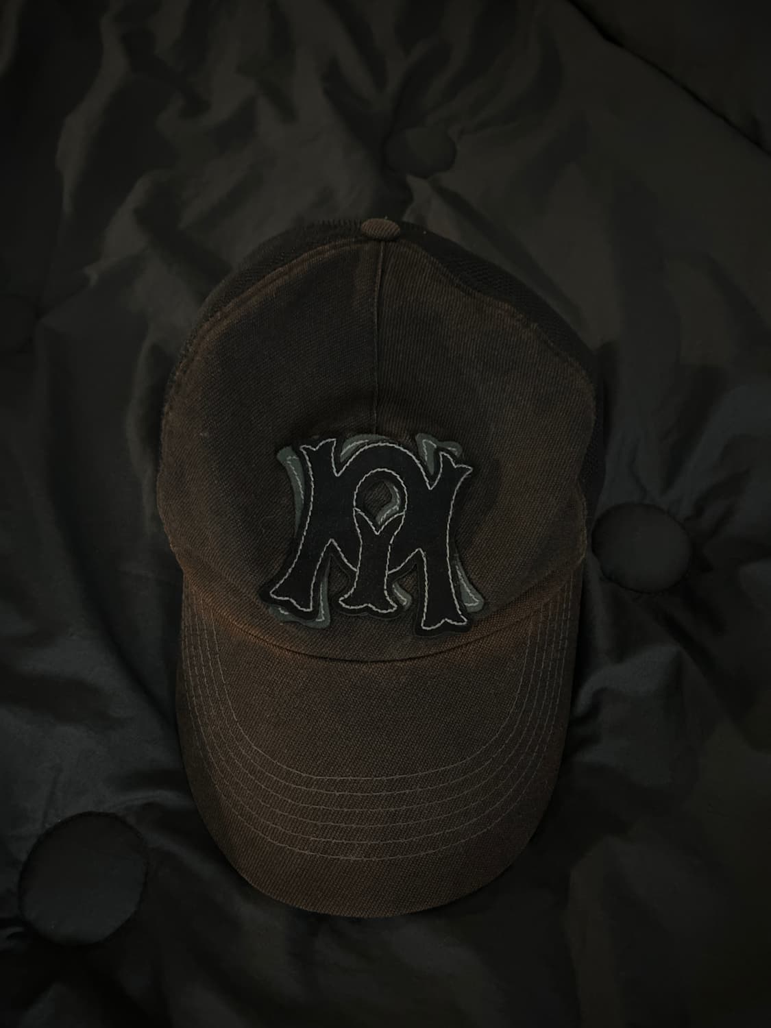 MPQ big Visor Cap 매쉬캡 블랙 상품이미지2