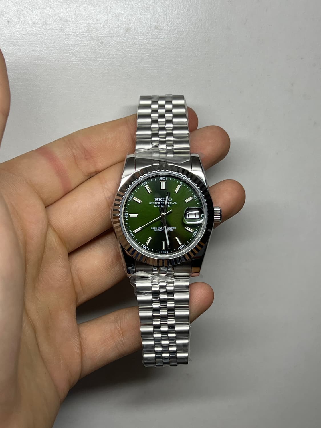 세이코 데이트저스트 녹판 커스텀 36 상품이미지1