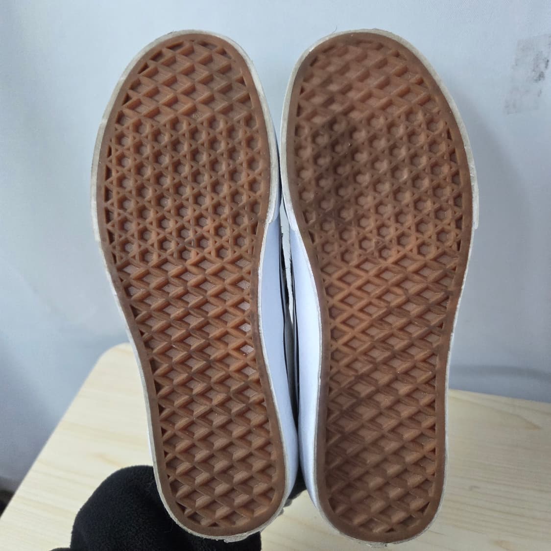 235 반스 에라 레오파드 송치가죽 트루 화이트 스니커즈 운동화 상품이미지7