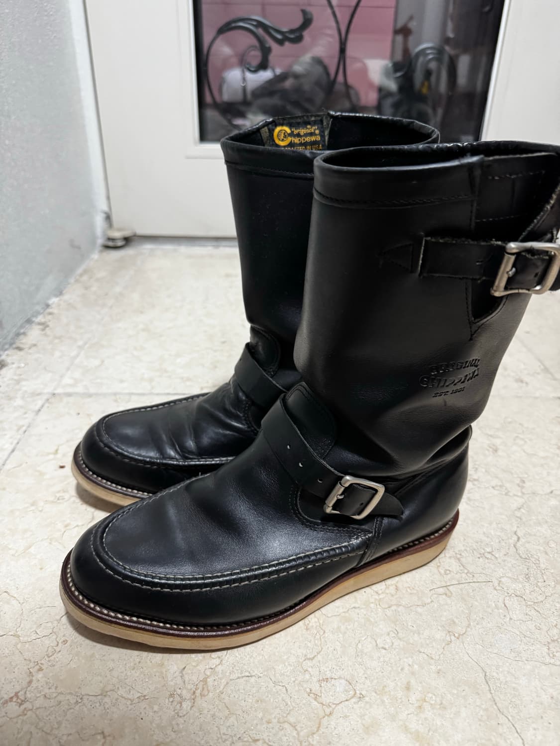 치페와 하이랜더 11인치 목토 엔지니어 부츠 상품이미지2