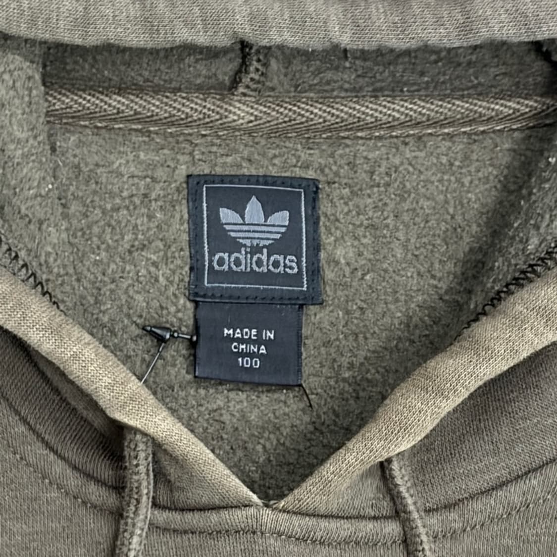 ADIDAS 올드스쿨 트레포일 빅로고 후디 100 상품이미지4