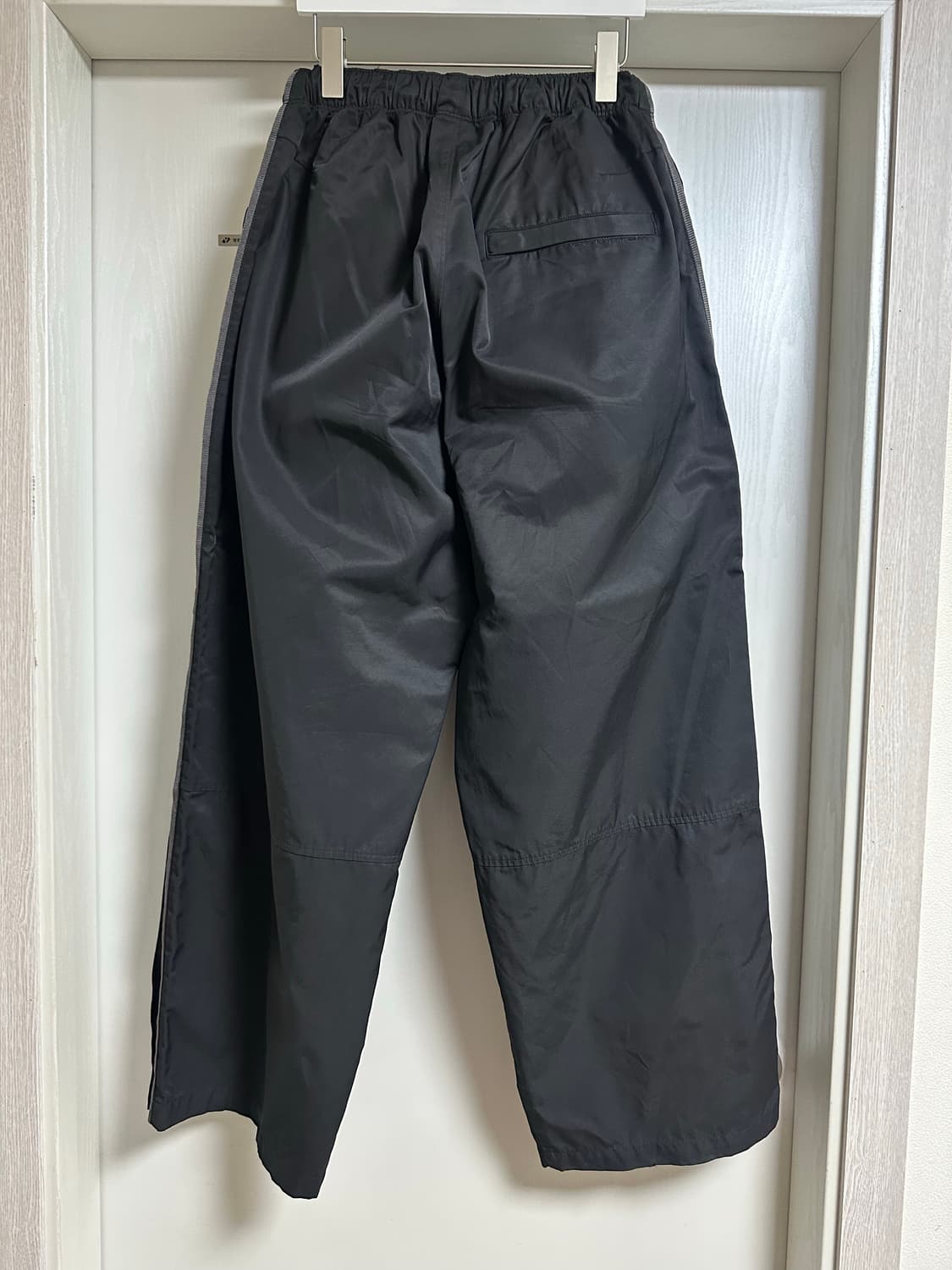 폴리테루 1011 나일론 트랙팬츠 트리플블랙 3사이즈 상품이미지2