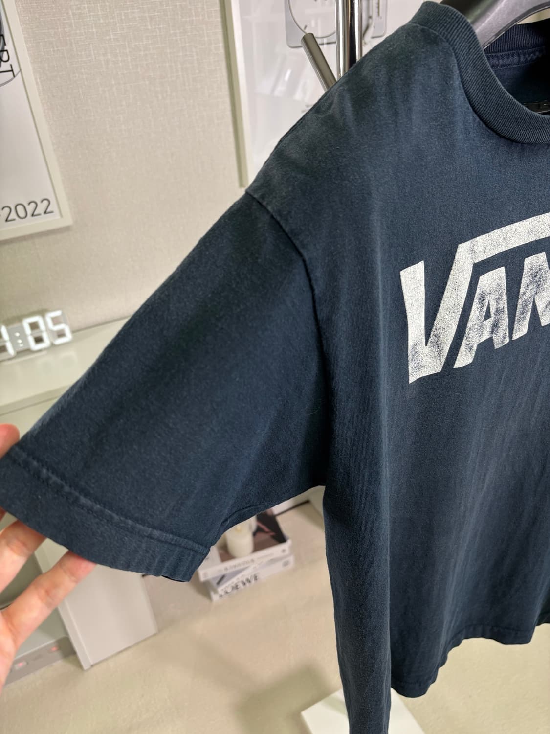 VANS 빈티지 프린팅 로고 티셔츠 상품이미지5
