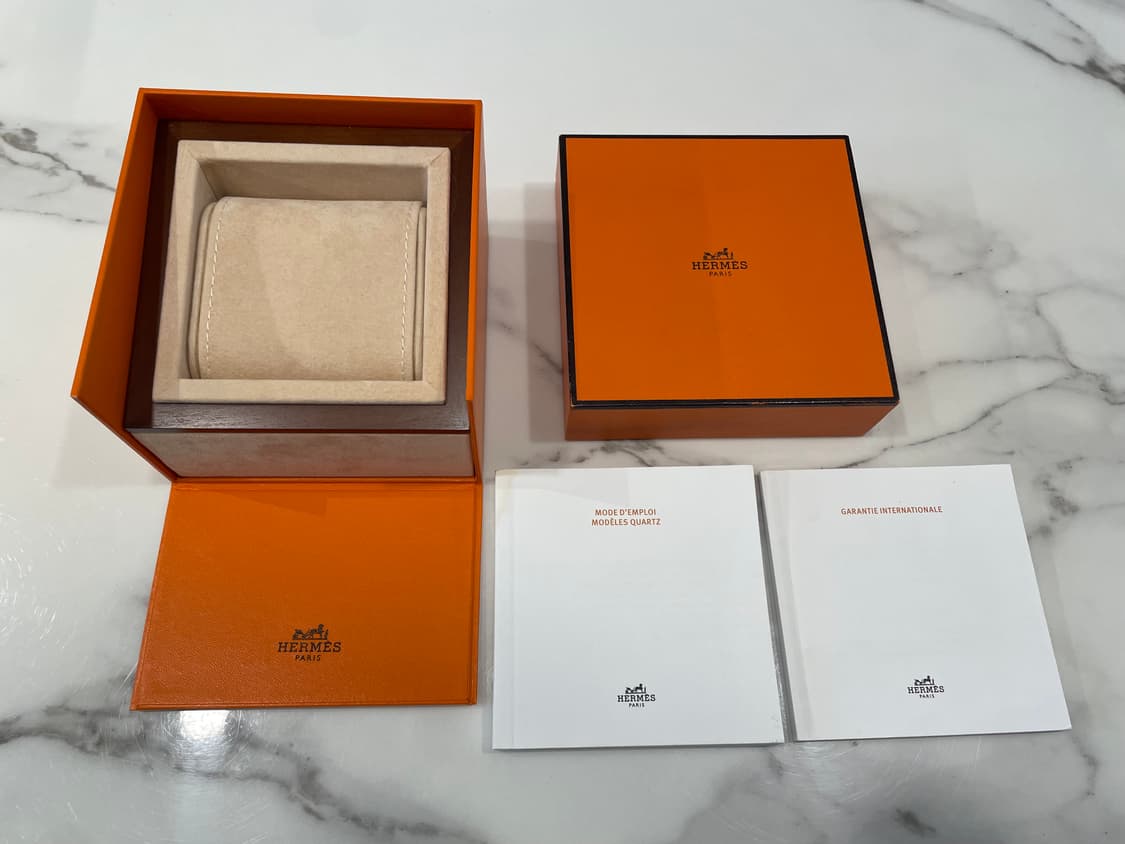에르메스 H아워 미듐 MM 오토매틱 남여공용 시계 상품이미지6