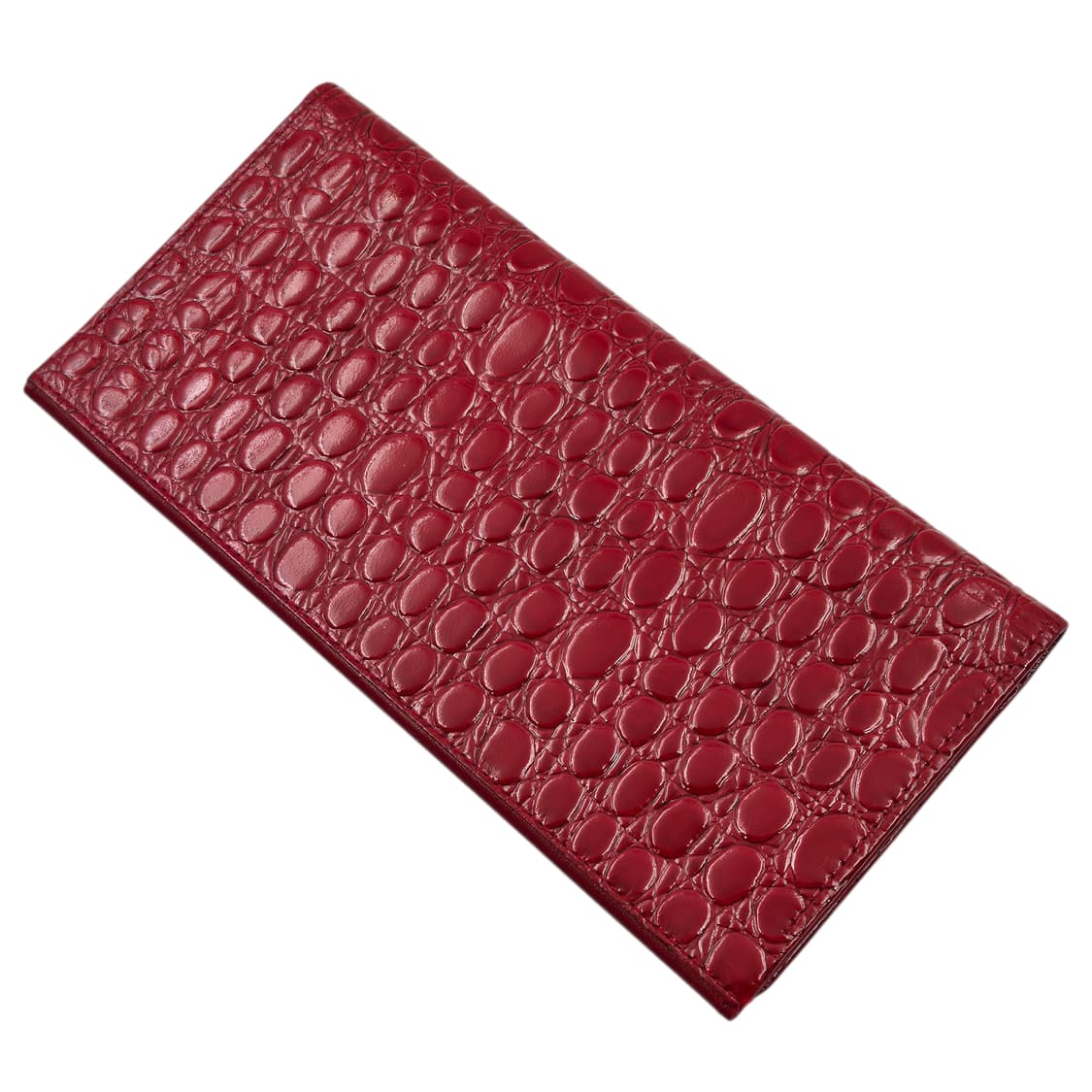 00s 모스키노 칩앤시크 크로커다일 레드 장지갑 상품이미지5