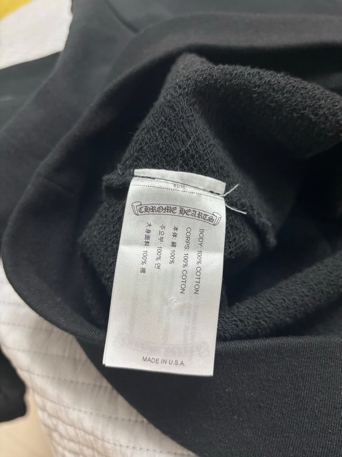 [XL] 크롬하츠 매티보이 스테이패스트 후드 블랙 상품이미지3