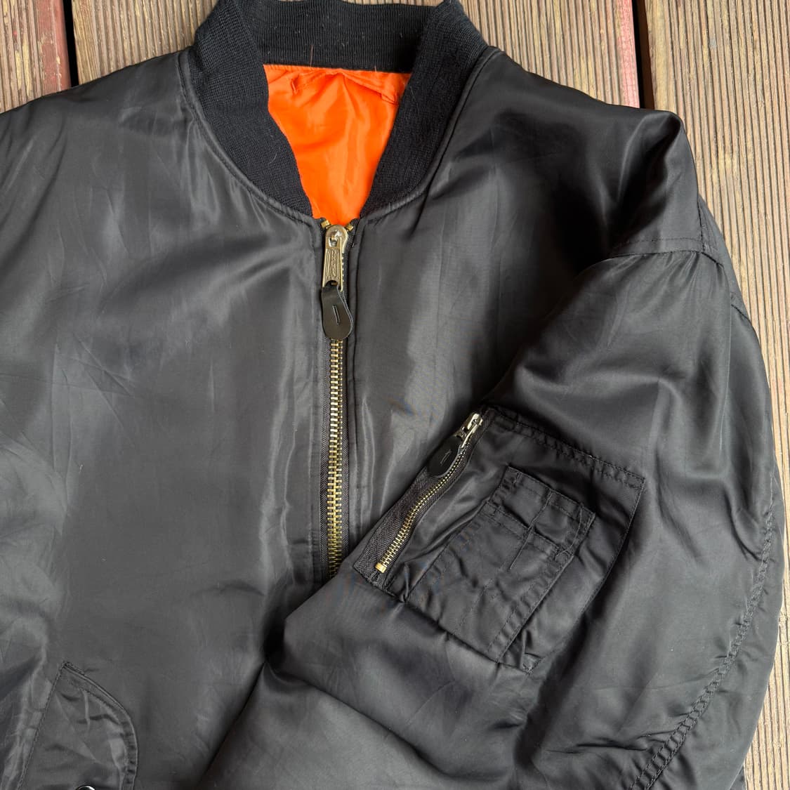 빈티지 cwu 숏 항공점퍼 상품이미지4