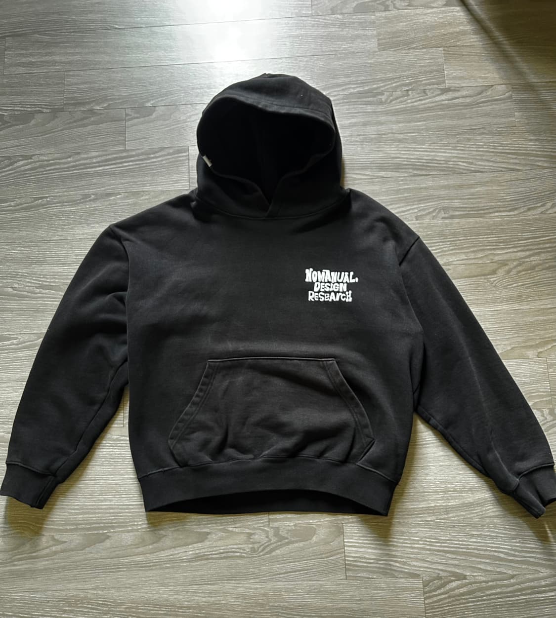 노매뉴얼 후드티 상품이미지2