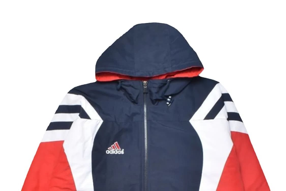 90S 아디다스 바람막이 누빔점퍼 105 N0909 상품이미지3