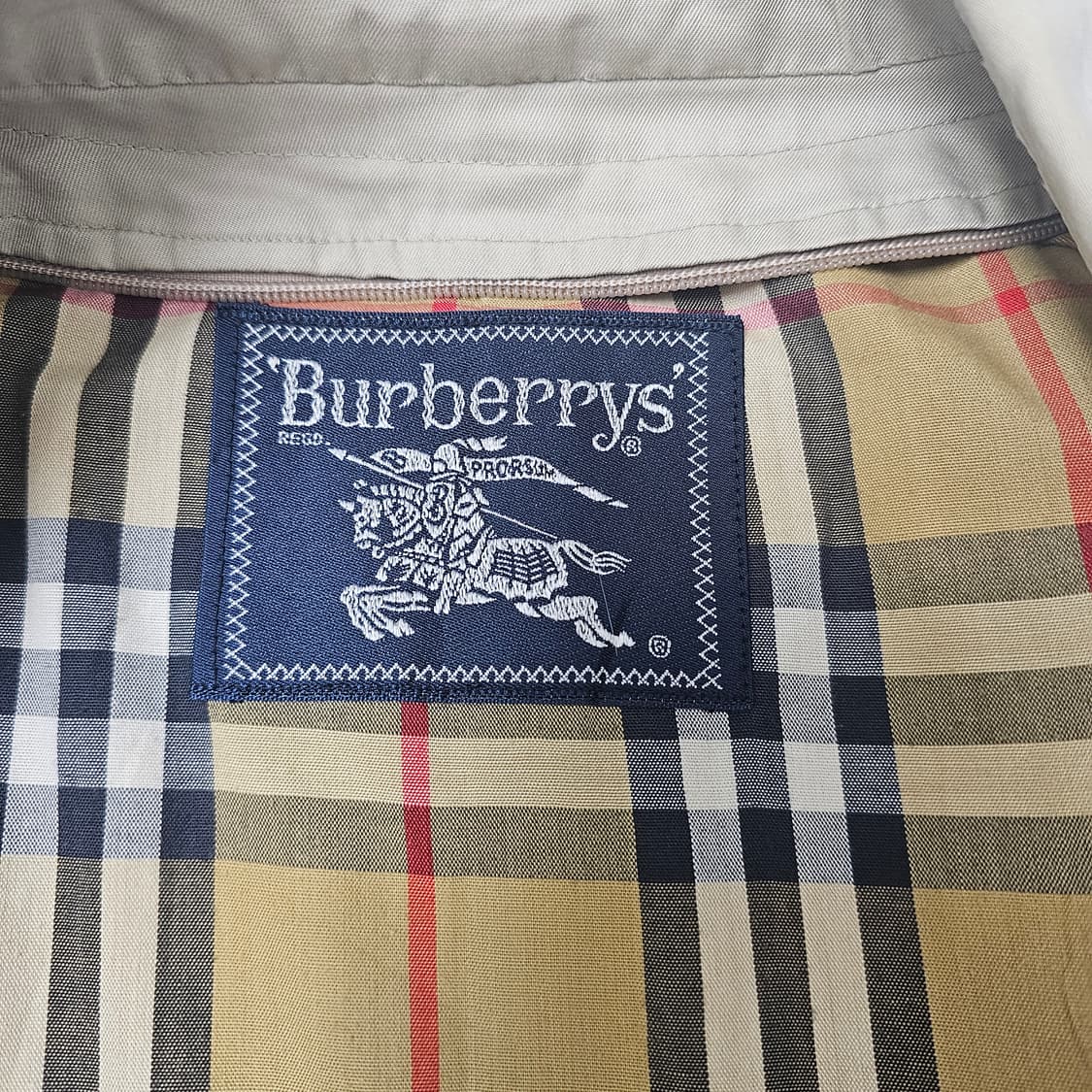 정품 빈티지 버버리 트렌치 맥코트 상품이미지6