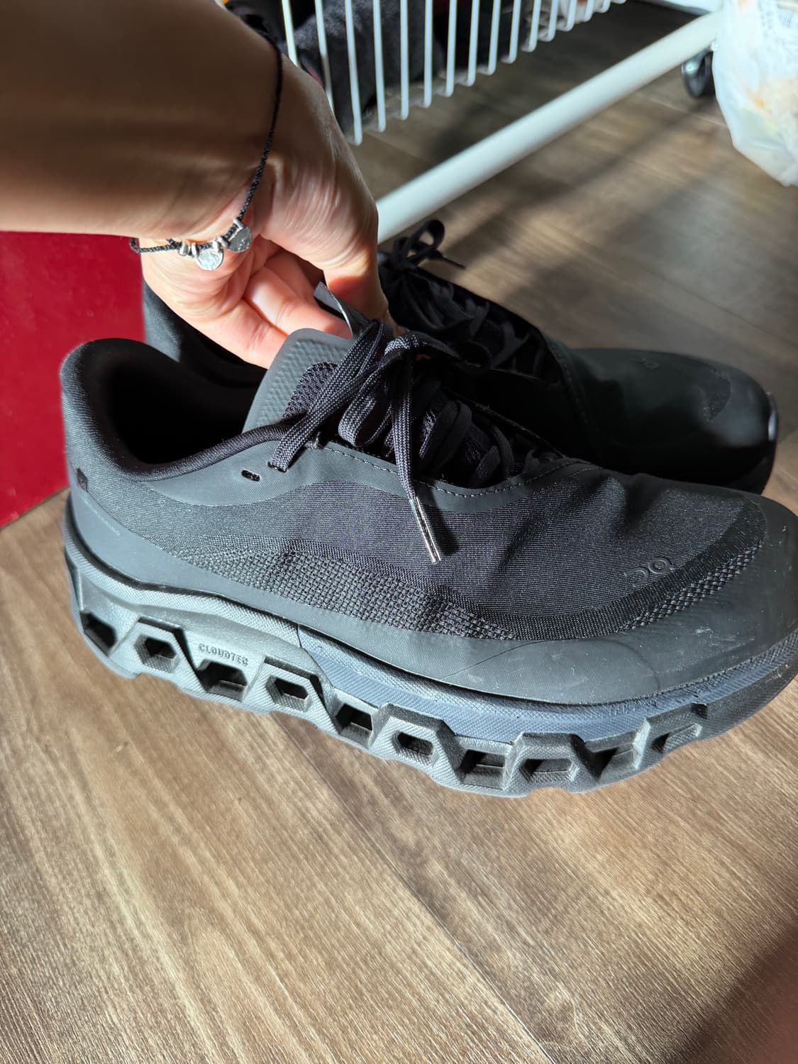 (W) 온 러닝 x 포스트 아카이브 팩션 (파프) 클라우드몬스터 2 블랙 상품이미지7