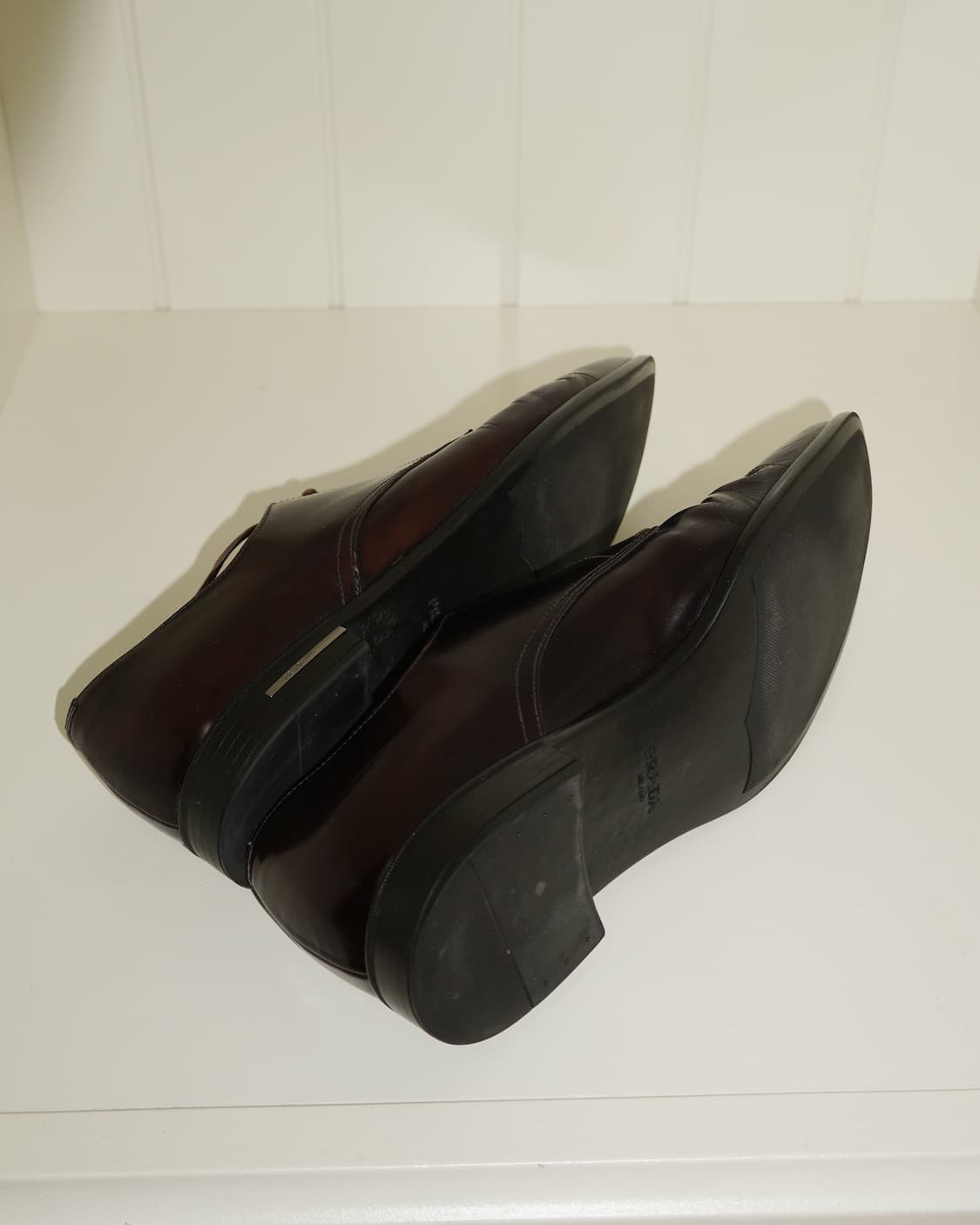 프라다 브라운 로퍼 상품이미지9