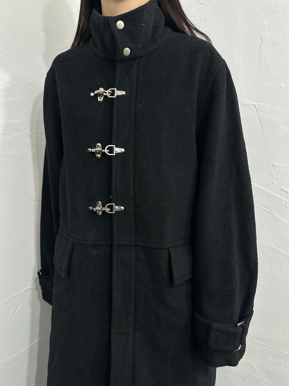 tnfe buckle detail wool coat 상품이미지6