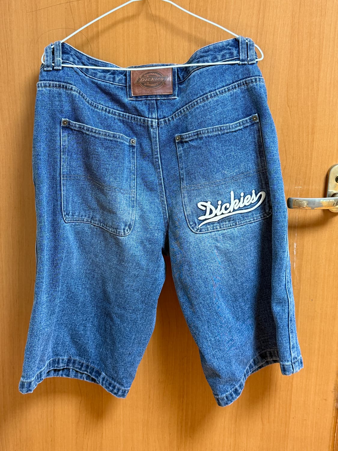 디키즈 웨이브 로고 데님 쇼츠 Medium Blue (32) 상품이미지4