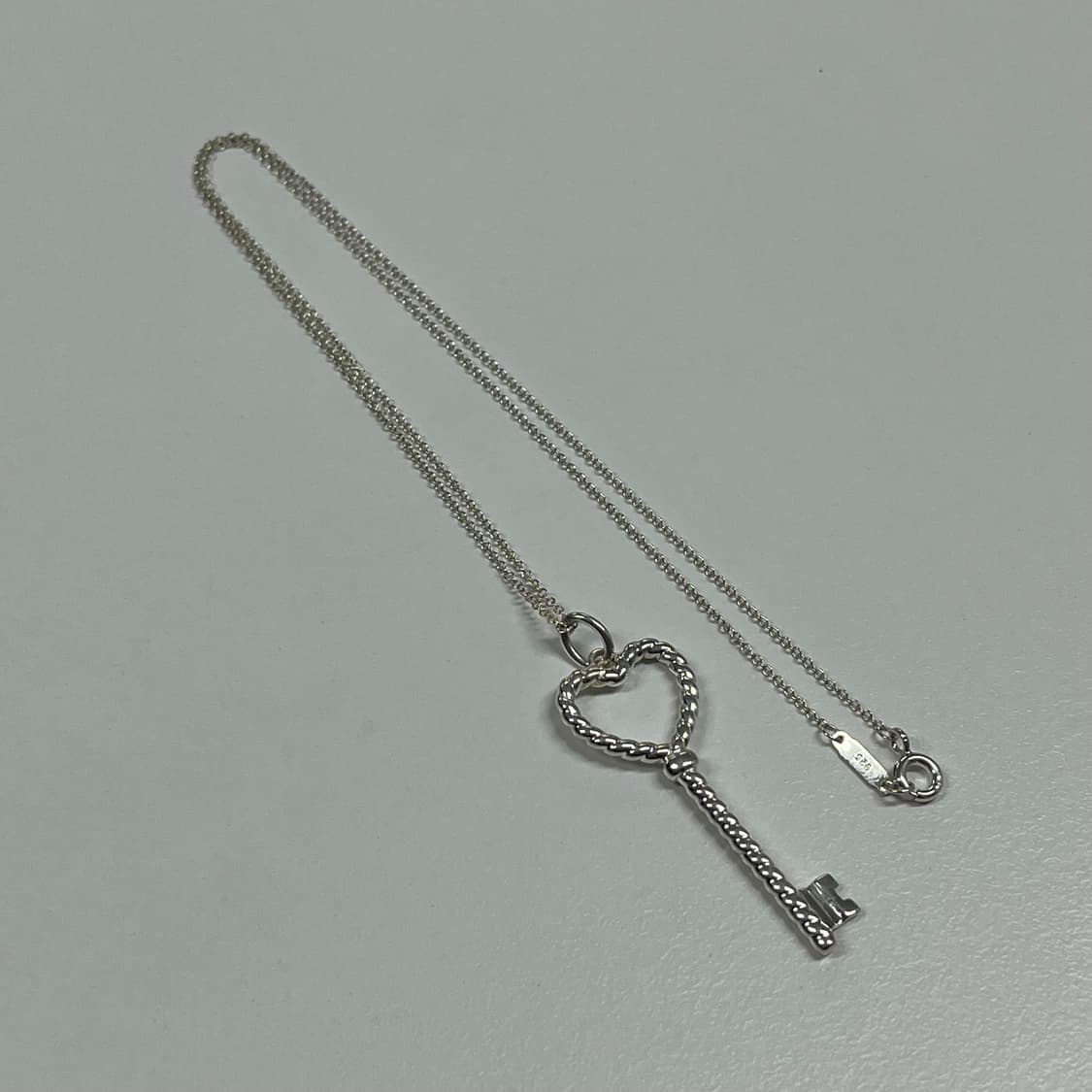 티파니앤코 꼬임 하트 태그키 목걸이 상품이미지9