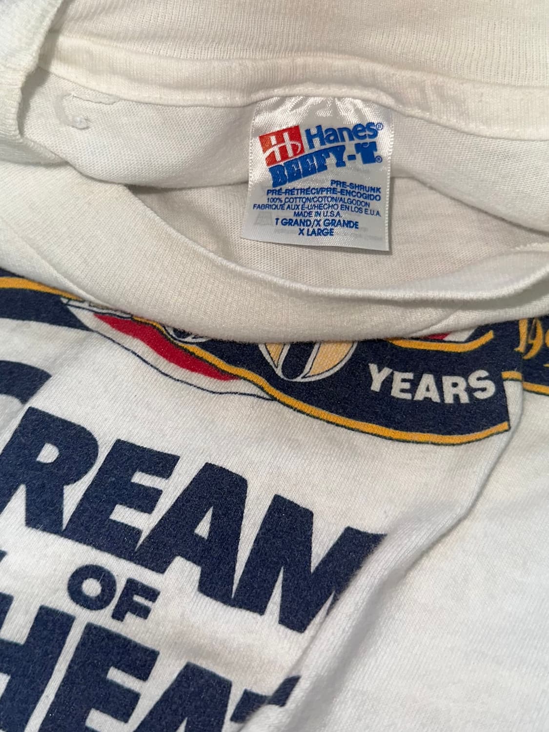 cream of wheat 100주년 기념 빈티지 티셔츠 상품이미지4