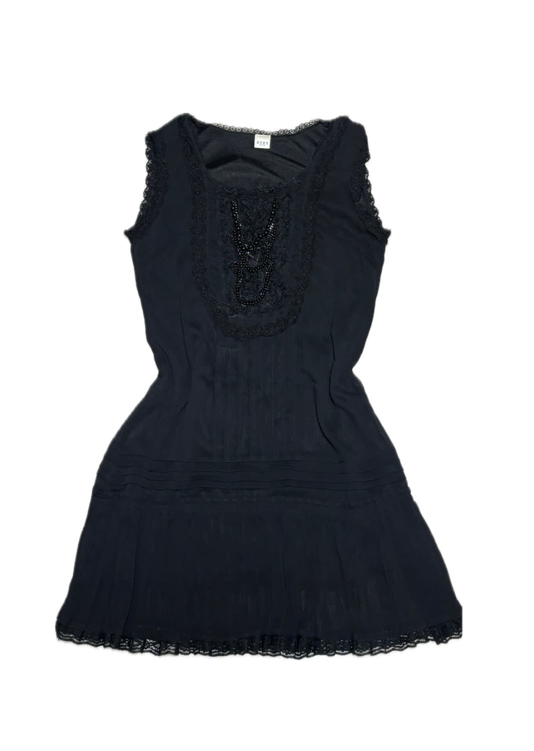 엑시즈팜 비즈 나시원피스 상품이미지1