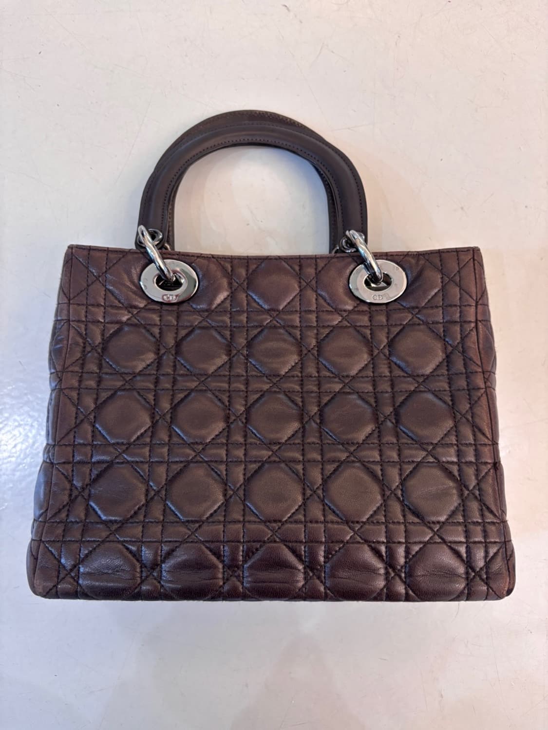 Vintage Christian Dior Leather Bag 상품이미지5