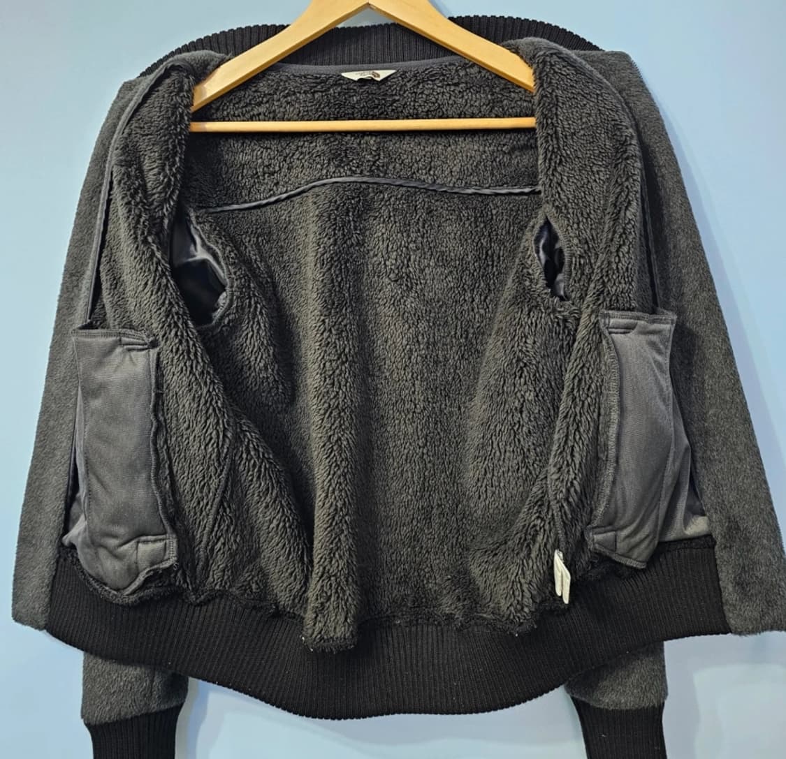 노스페이스 후리스 블루종 자켓 차콜 ~66 상품이미지7