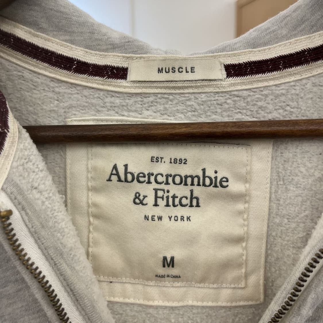 아베크롬비 Y2K 00's 대장급 빈티지 그런지 후드집업 M C09948 상품이미지5