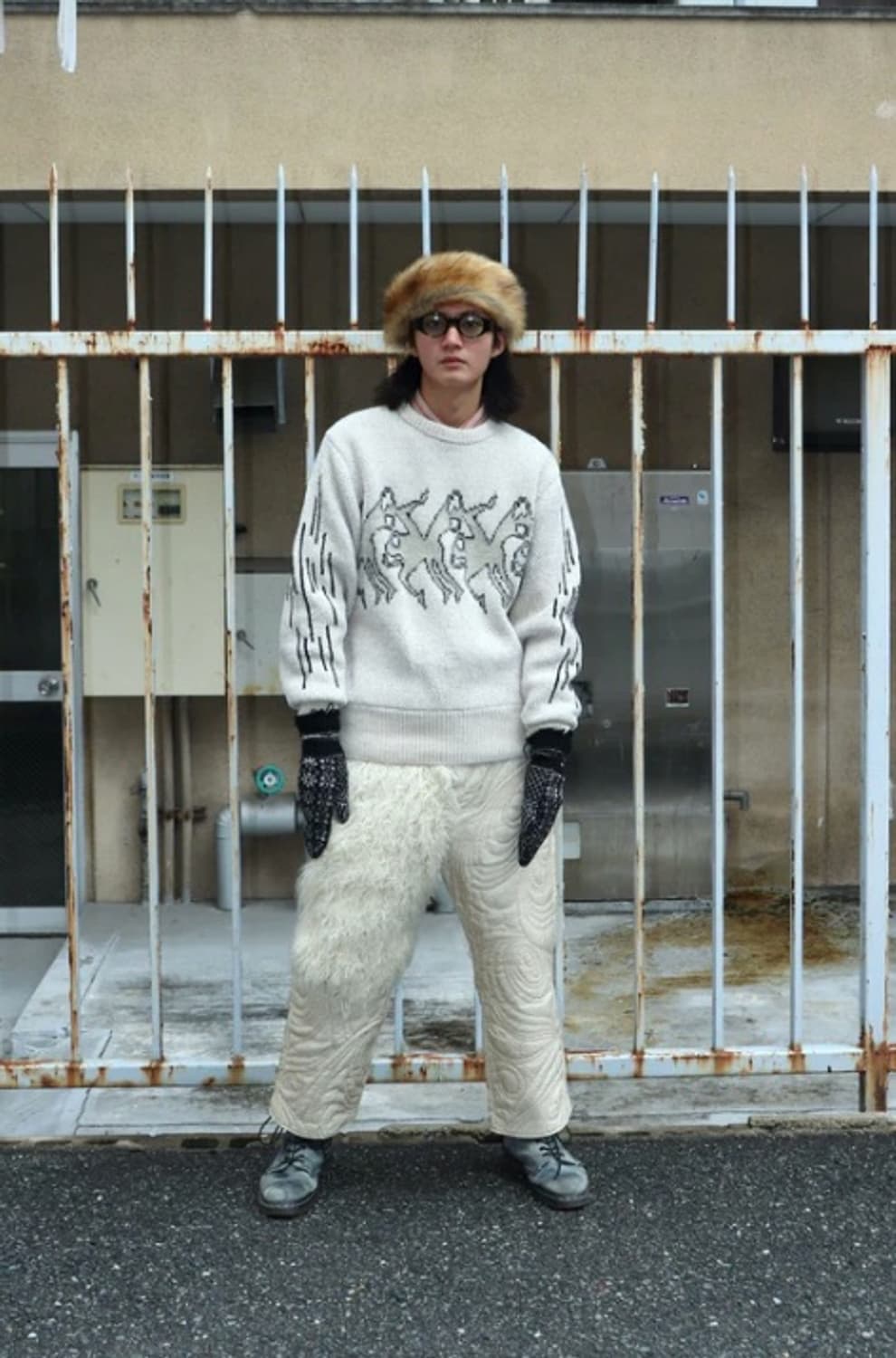 21AW Pshychedelic Quilting Pants 상품이미지4