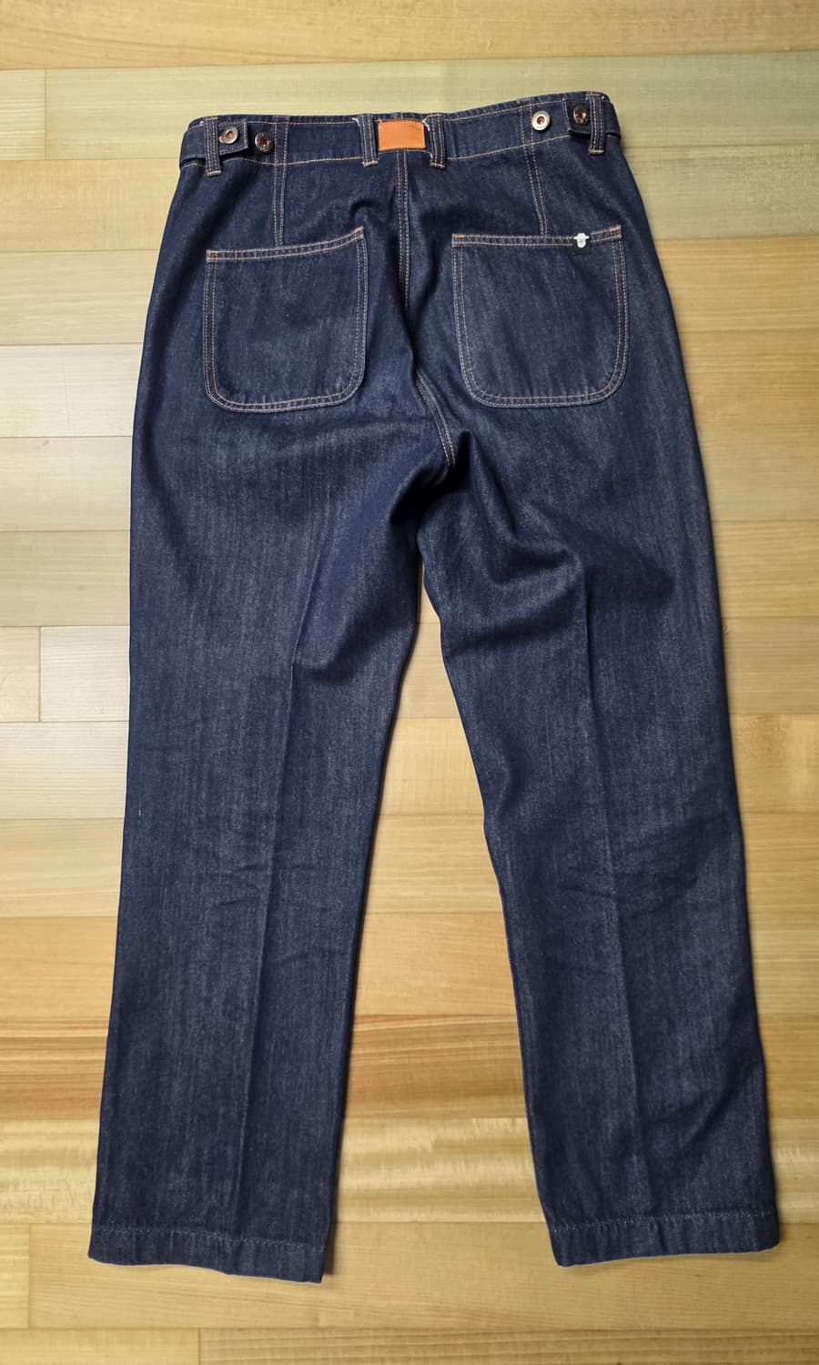 [신품급] 맥우드건 원턱 와이드핏 데님 상품이미지2