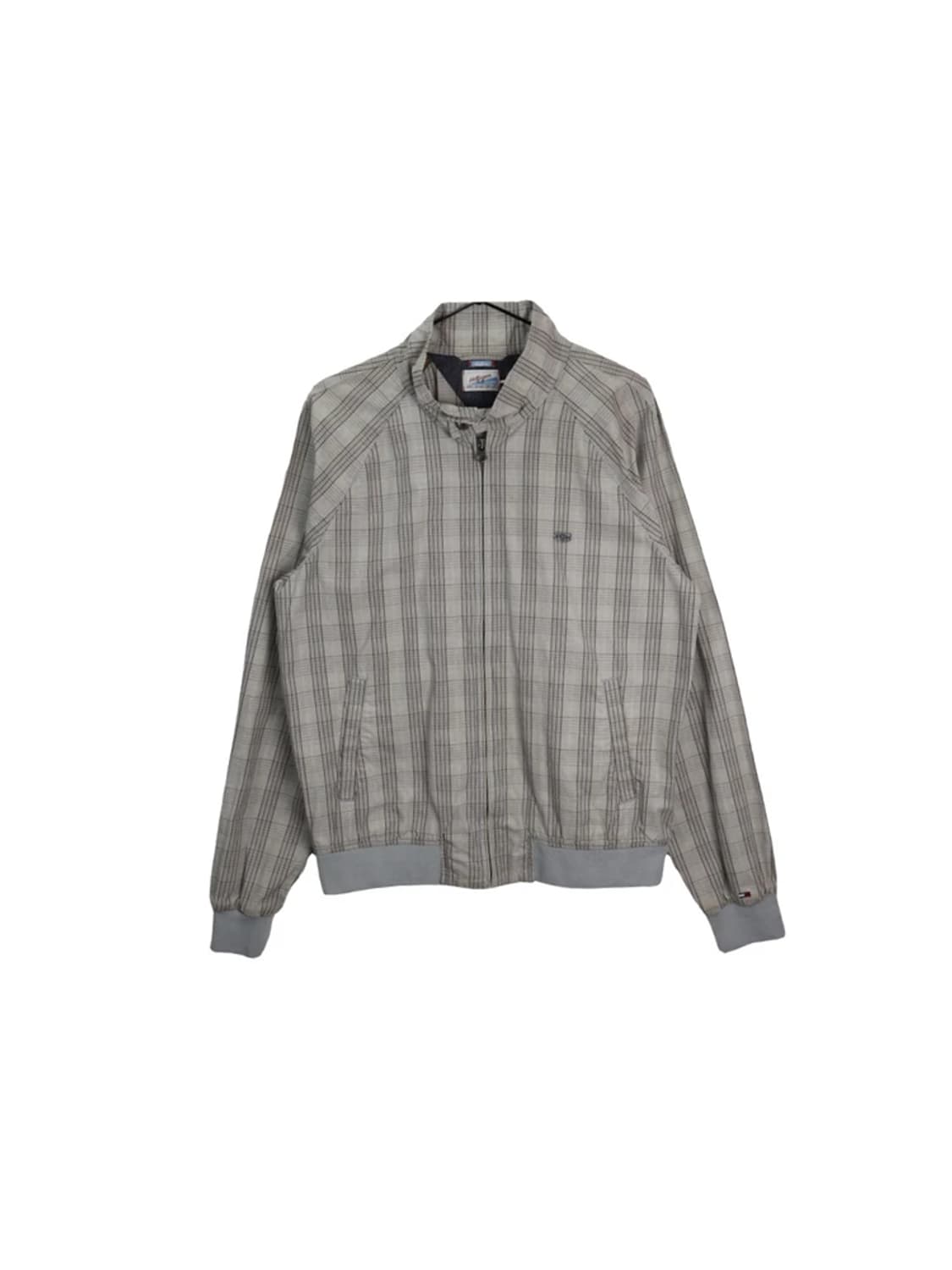 타미힐피거 체크 라이트 집업 재킷 상품이미지4