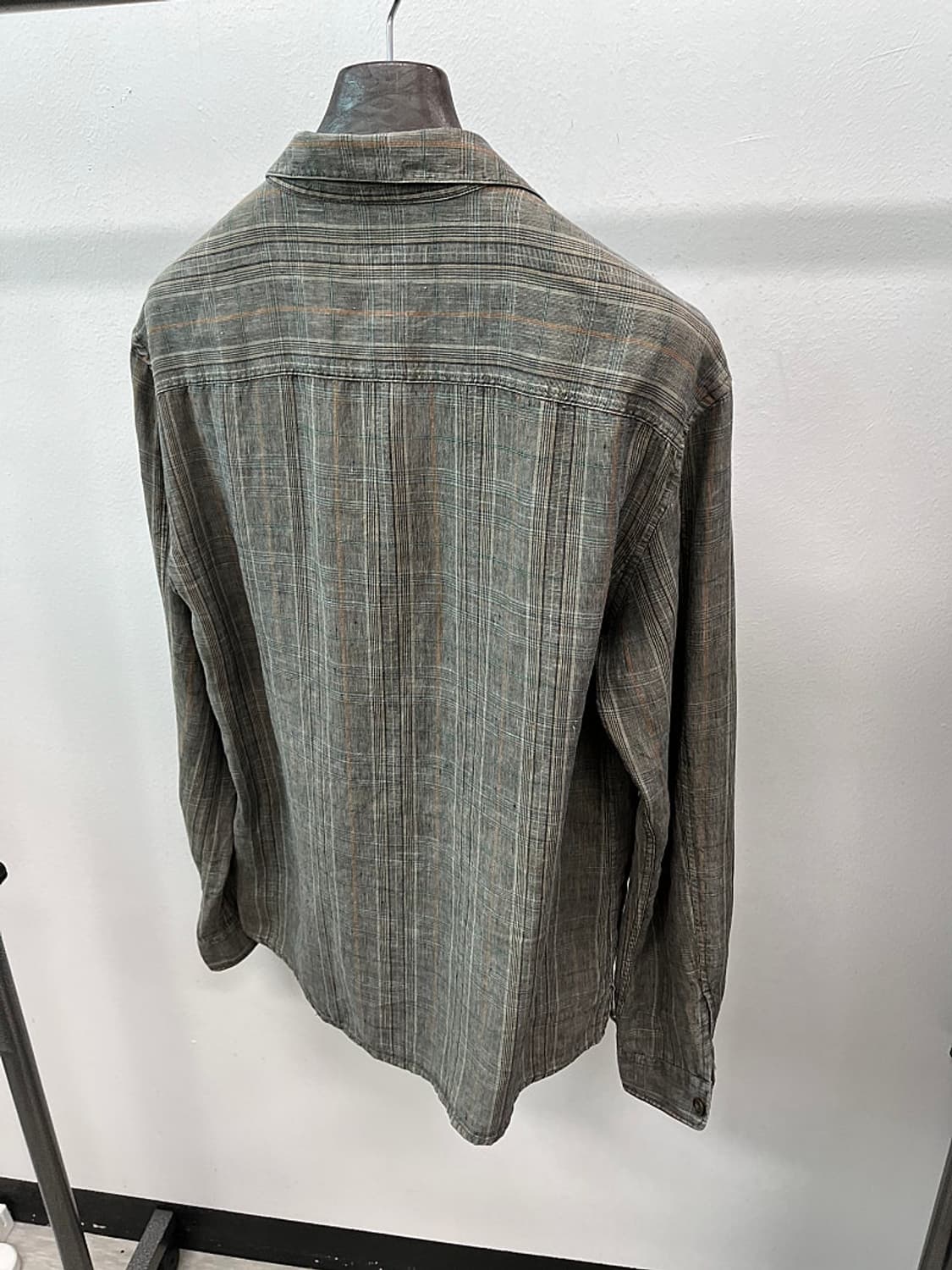 105) 시리즈 투톤 타탄 린넨자켓  상품이미지6