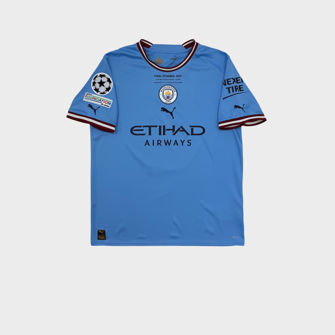 22-23 맨체스터 시티 홈 No.17 케빈 데브라위너 상품이미지1